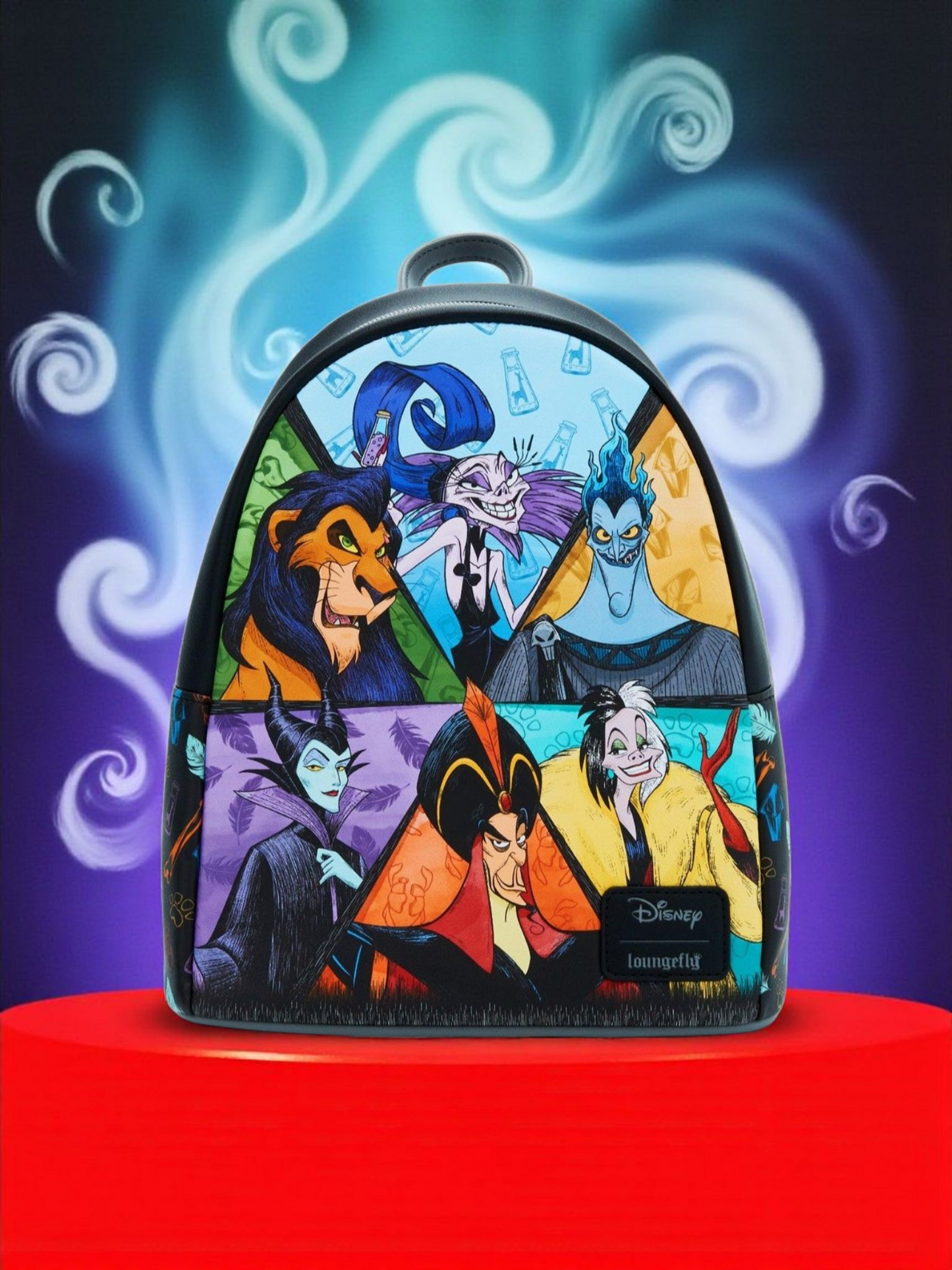 Loungefly Disney Gang of Villains Backpack