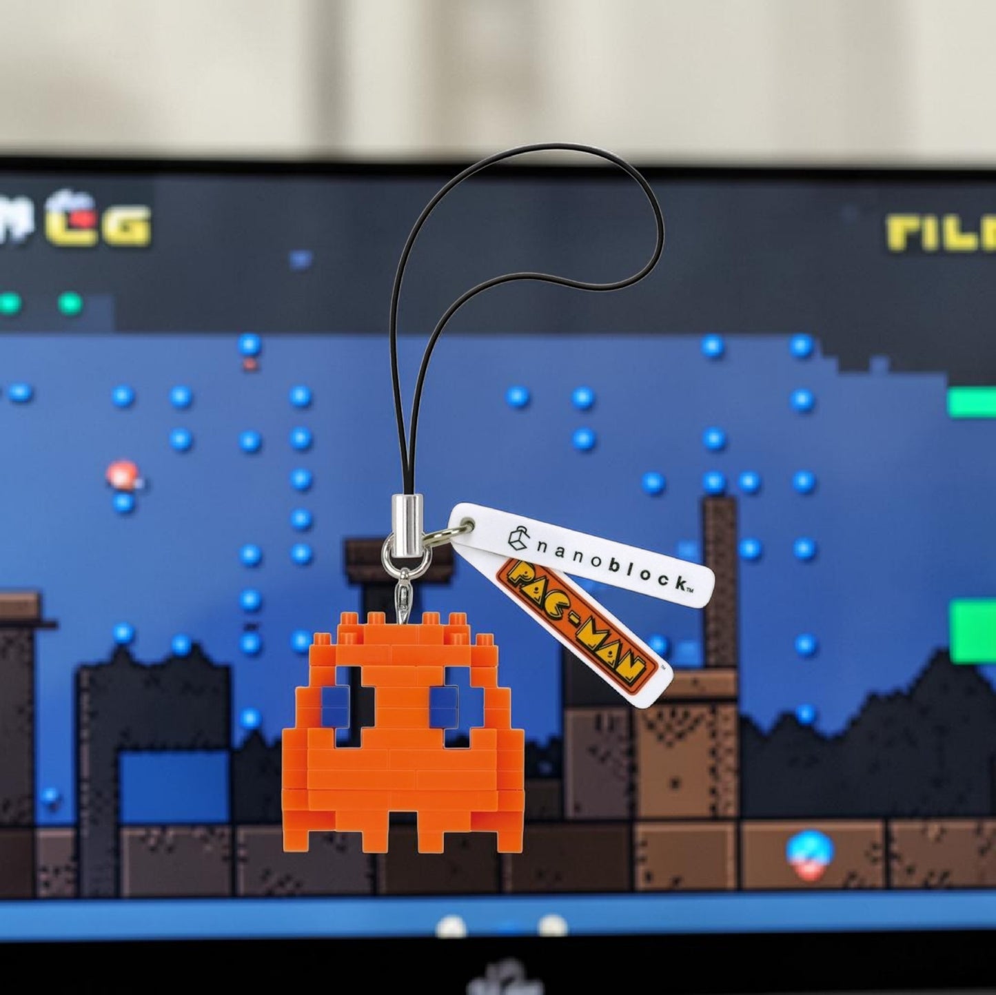 Kawada Pac-Man Nano Phone Charm/Keychain