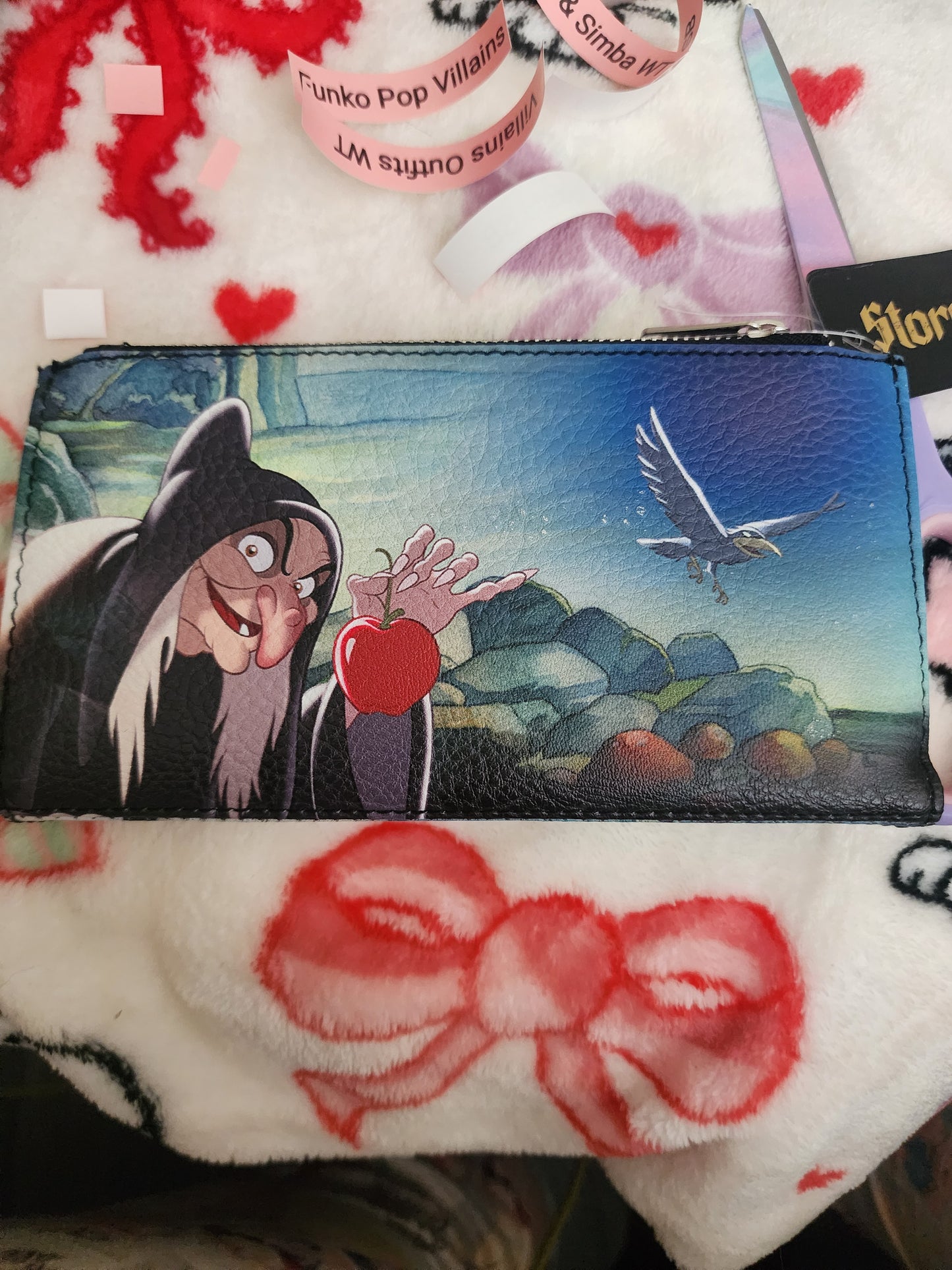 Disney Snow White's Evil Queen/Old Hag 2 Sided Wallet