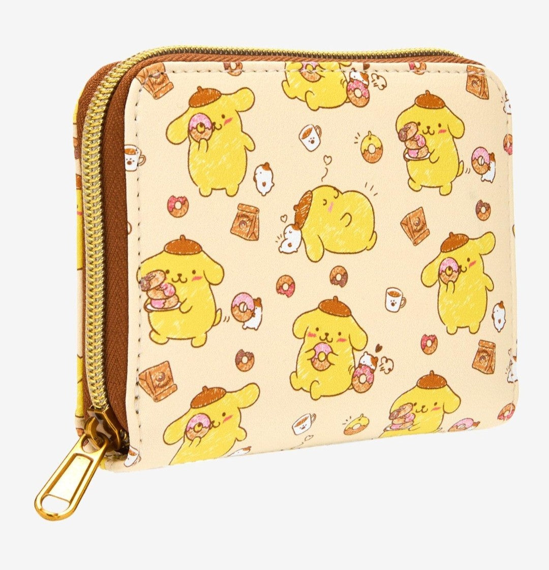 Loungefly Sanrio Hello Kitty Pompompurin Donut Wallet
