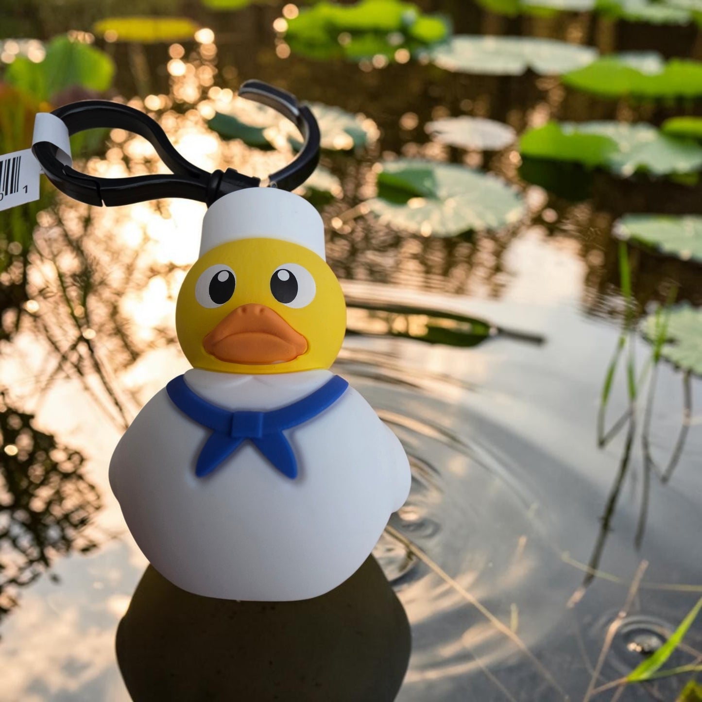 Yellow Duckies 3D Foam Bag Clips