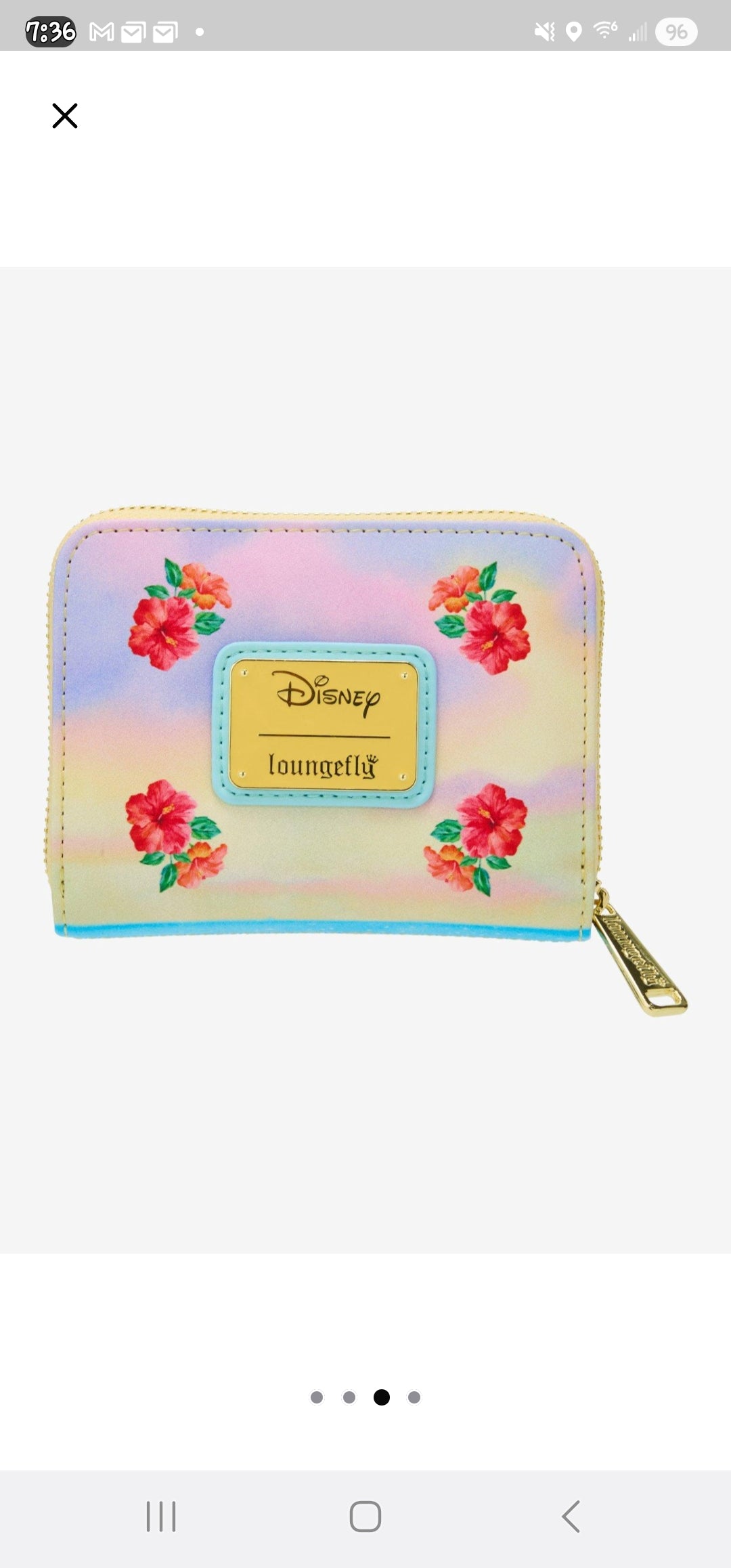 Loungefly Disney Stitch and Scrump Sandcastle Wallet