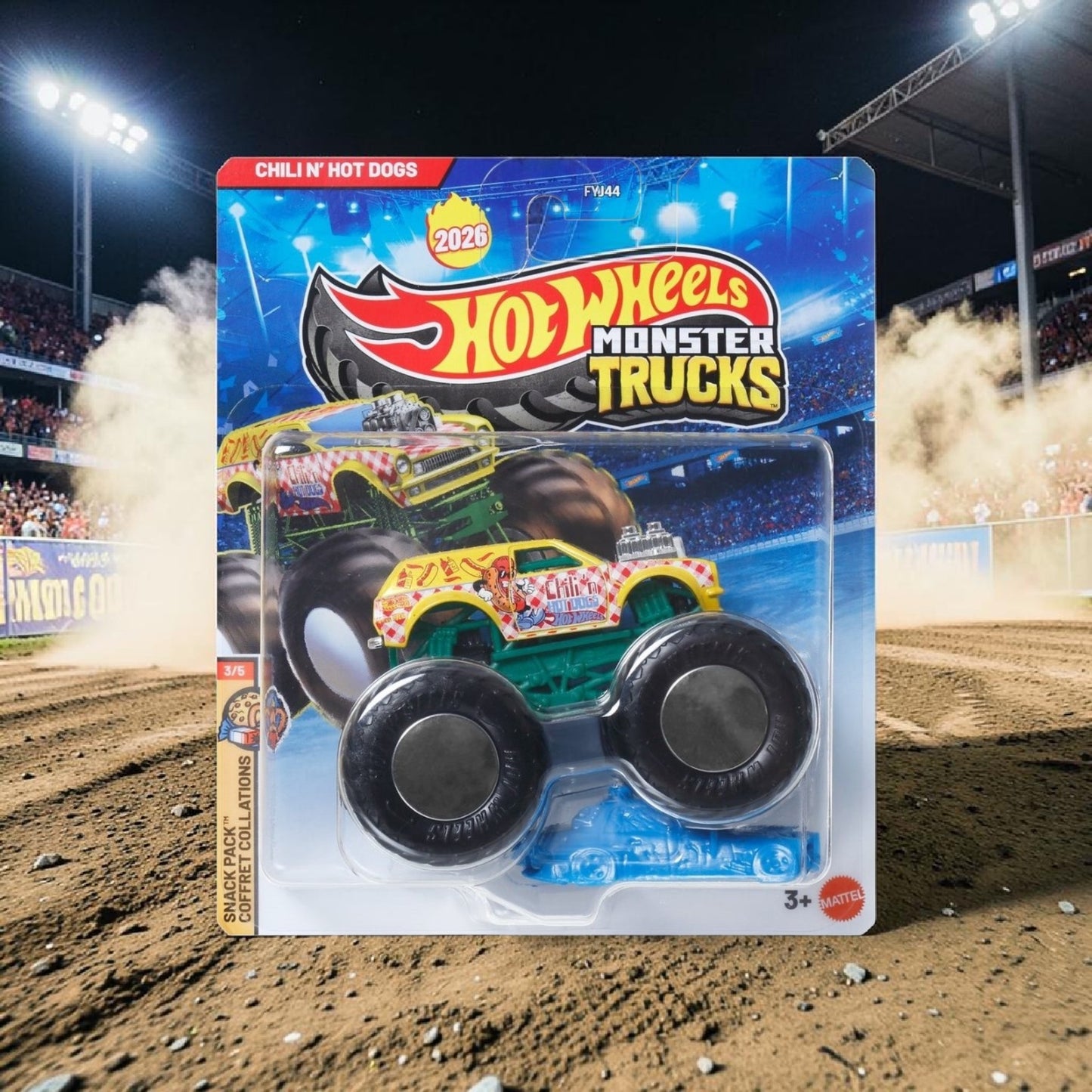 Hot Wheels Monster Trucks 1:64 Scale Vehicle 2026