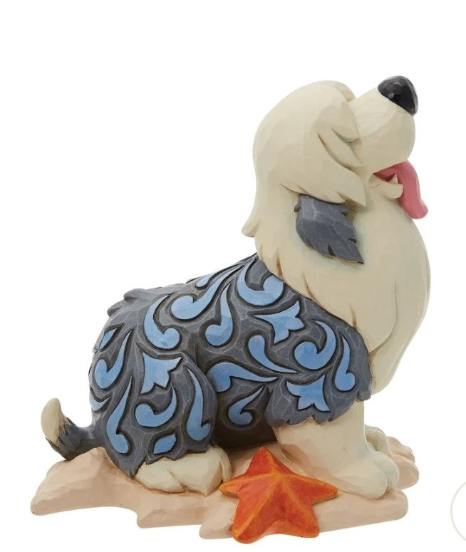 Jim Shore Disney The Little Mermaid Prince Eric's Dog Max Figure