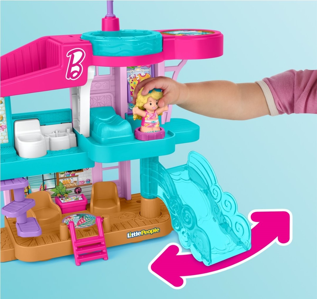 Fisher Price Little People Barbie Beach House Playset
