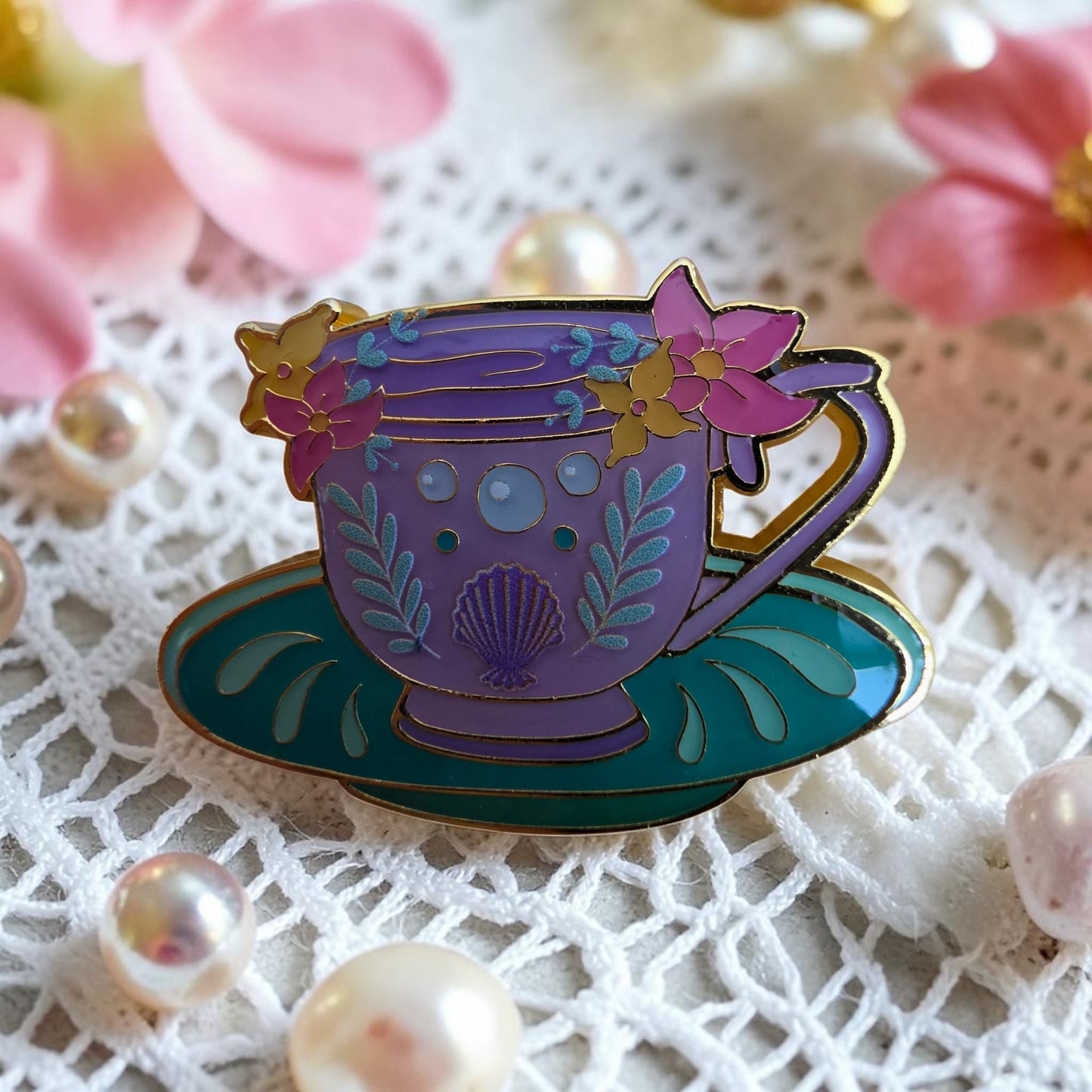 Loungefly Disney Princess Teacups Mystery Pins