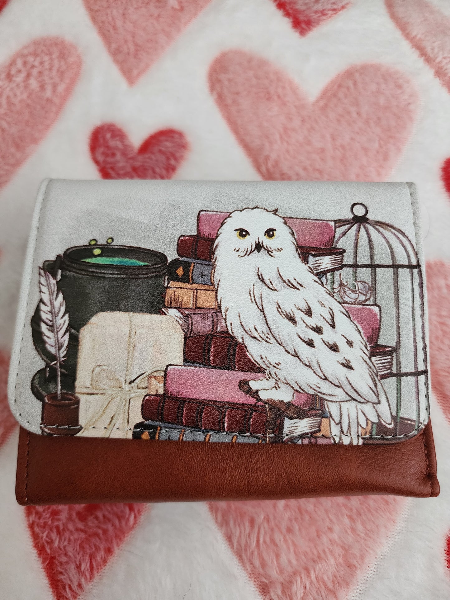 Loungefly Harry Potter Hedwig Suitcase Wallet