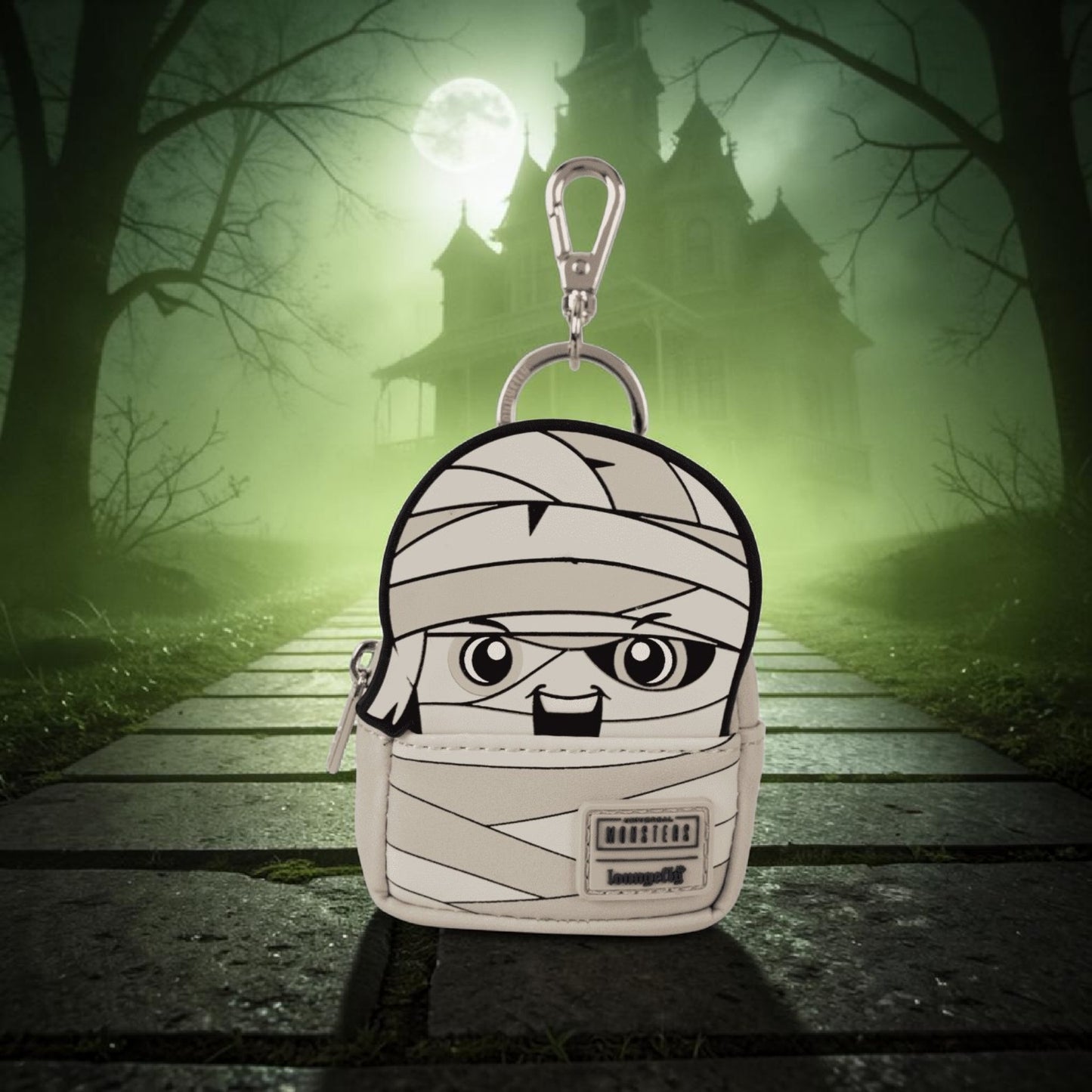 Universal Monsters Cosplay Mini Backpack Keychain Charm