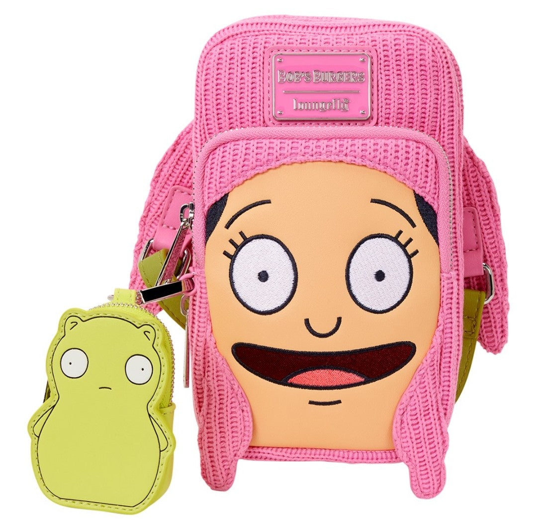 HH) Loungefly Bob's Burgers Louise Cosplay Cellphone Crossbody Bag with Coin Bag