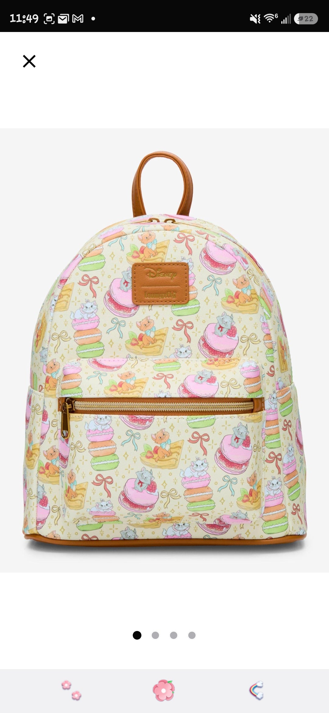 Loungefly Disney Aristocats Macaroons Backpack