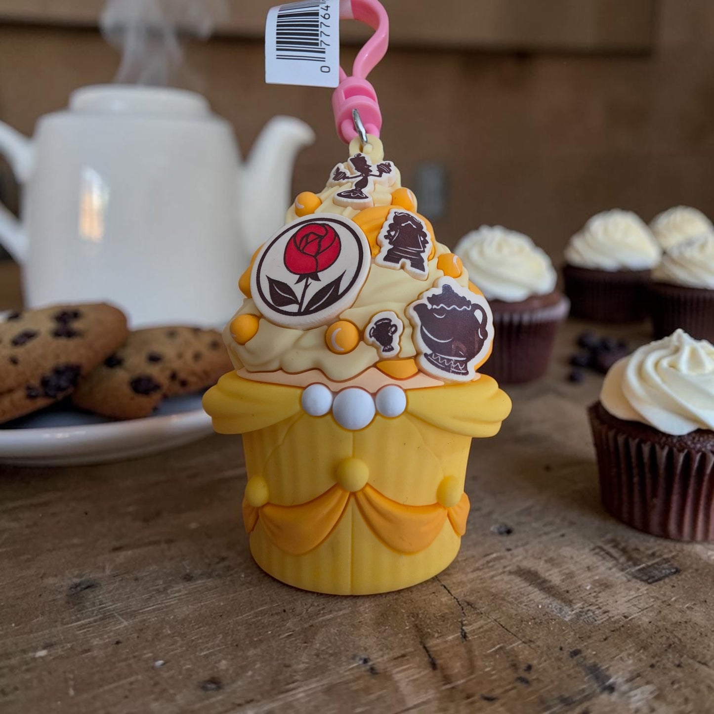 Disney Princesses Cupcakes Series 70 Scented 3D Foam Bag Clips