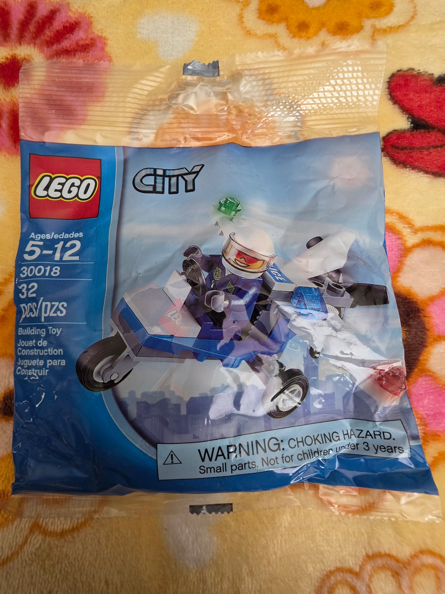 LEGO City 30018 Police Microlight Plane Set "Retired"