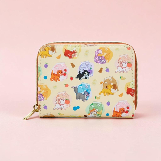 Loungefly Disney Cats Milk Carton Wallet