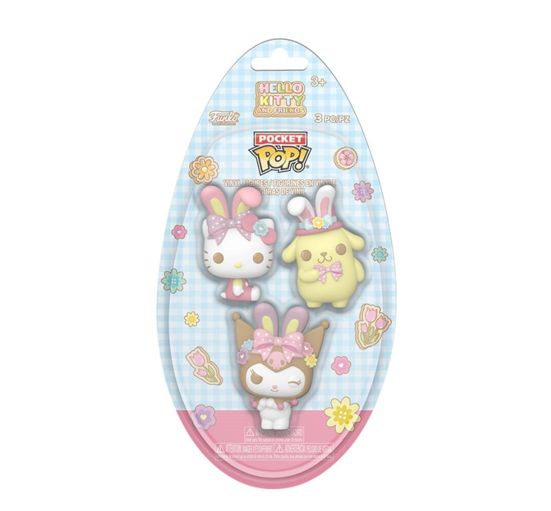 Funko Pocket Pop Hello Kitty and Friends Spring 3 Pack Pocket Pop Figures
