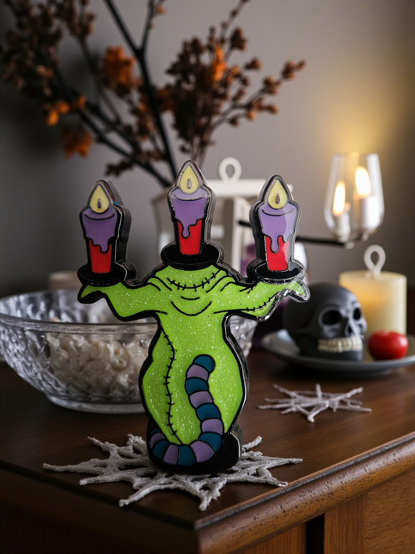 Loungefly Disney Nightmare Before Christmas Candelabras Mystery Pins