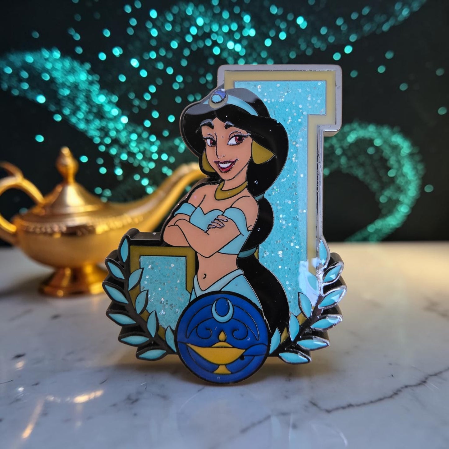 Loungefly Disney Princess Collegiate Letter Mystery Pins