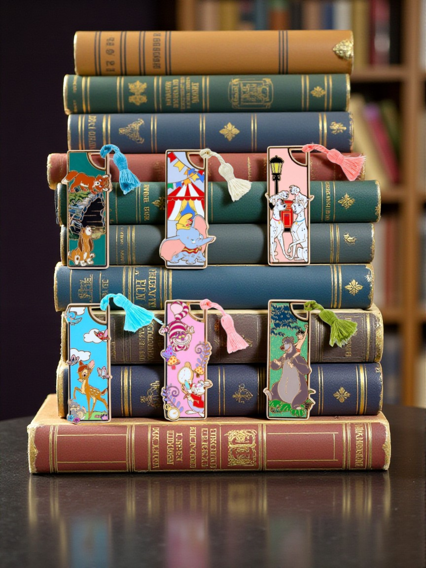 Loungefly Disney Characters Bookmark Tassel Mystery Pins
