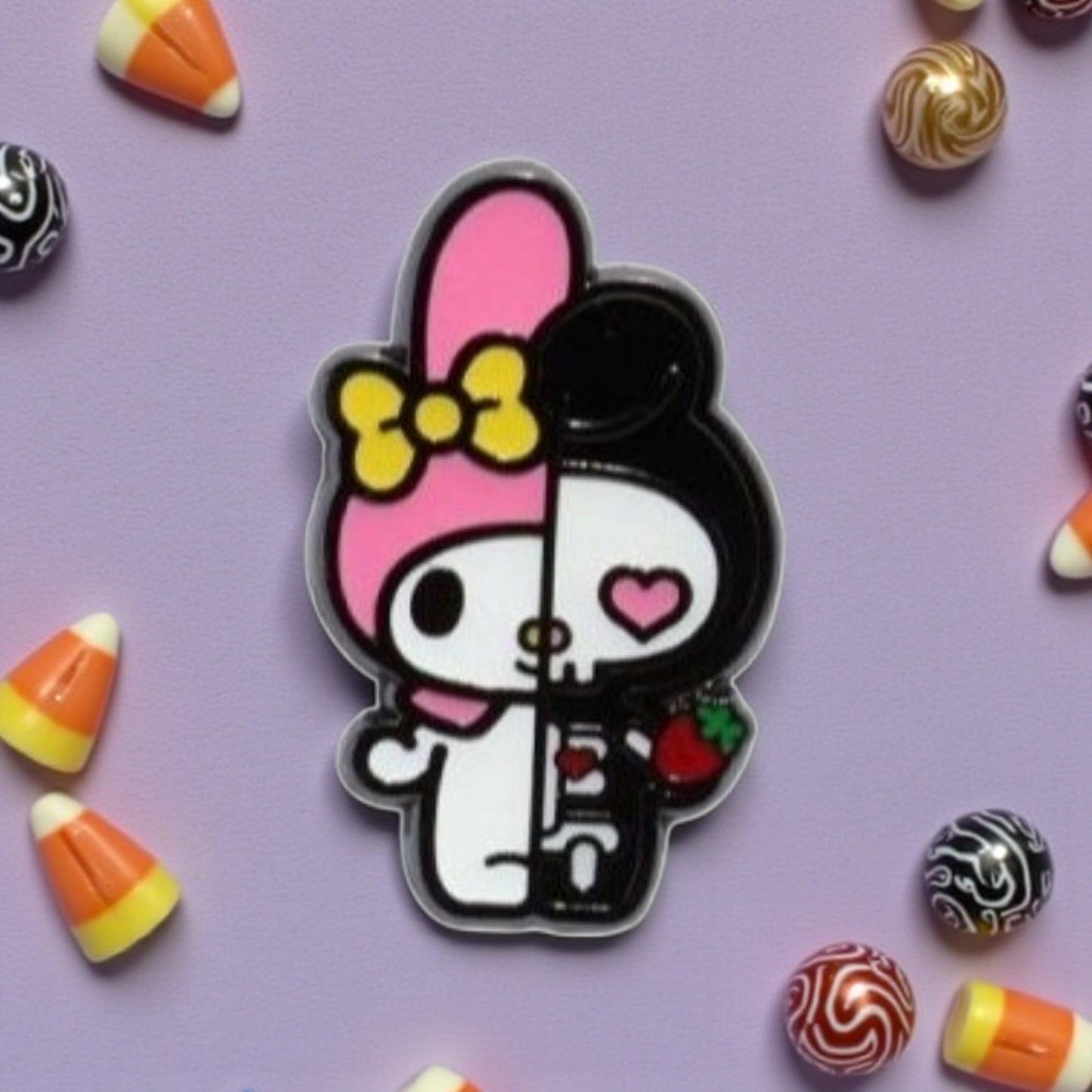 Loungefly Hello Kitty and Friends Skelton Halloween Mystery Pins