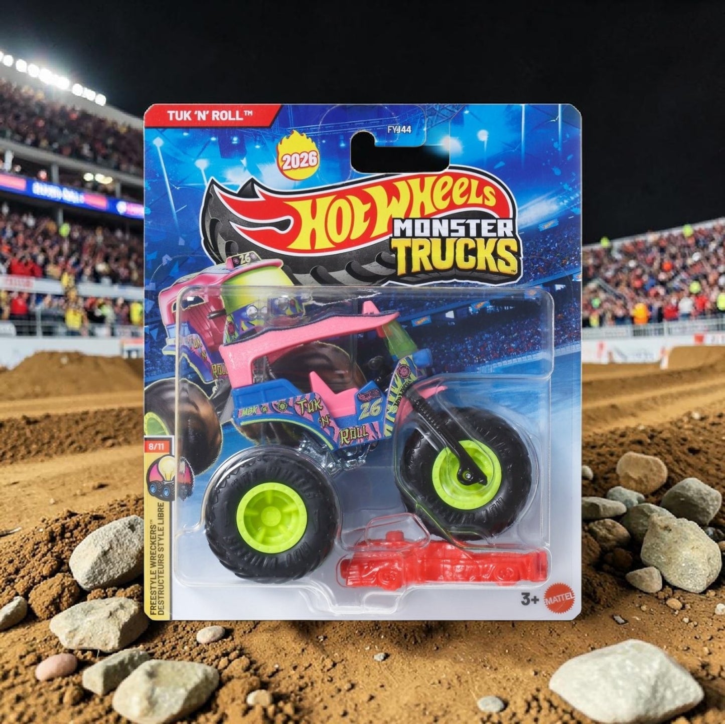Hot Wheels Monster Trucks 1:64 Scale Vehicle 2026