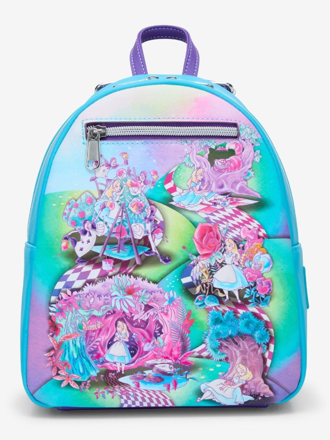 Loungefly Disney Alice in Wonderland Movie Scenes Backpack