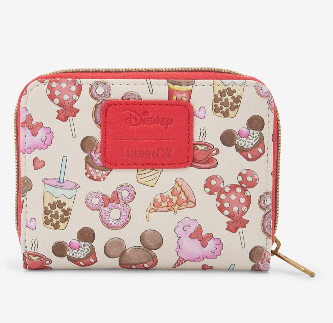 Loungefly Mickey and Minnie Disney Park Sweet Treats Wallet