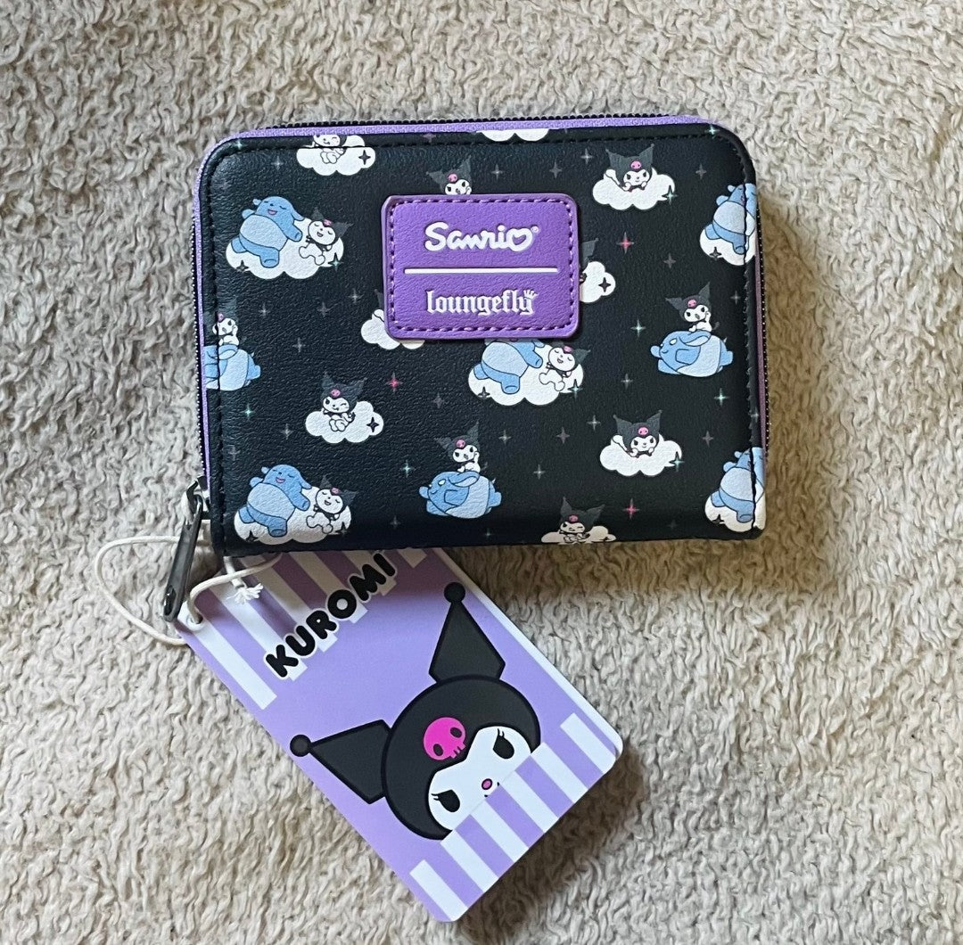 Loungefly Hello Kitty Kuromi Cloud Wallet
