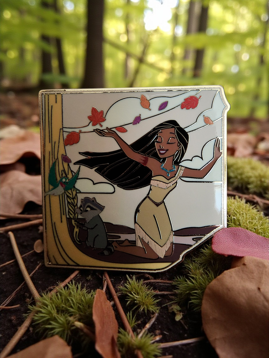 Loungefly Disney Princess Puzzle Collage Mystery Pins