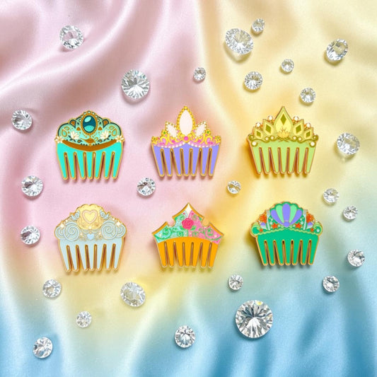 Loungefly Disney Princess Hair Comb Pins