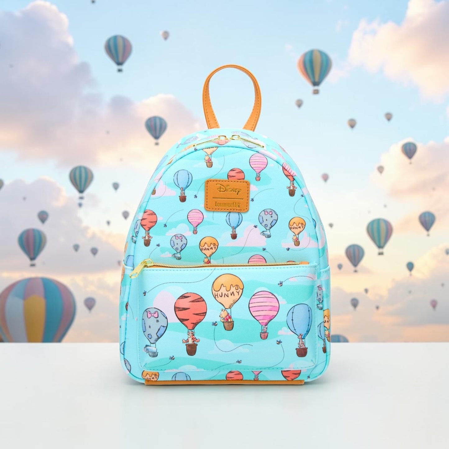 Loungefly Disney Winnie the Pooh and Friends Hot Air Balloons Backpack