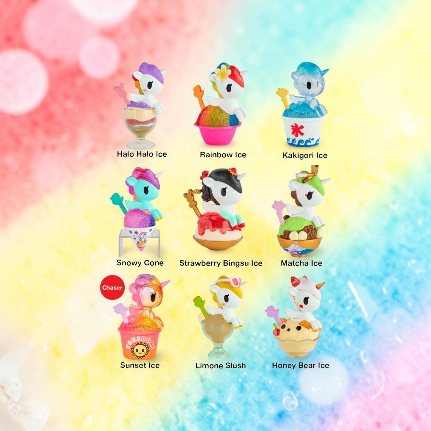 Tokidoki Shaved Ice Dreams Unicorno Mystery Figures