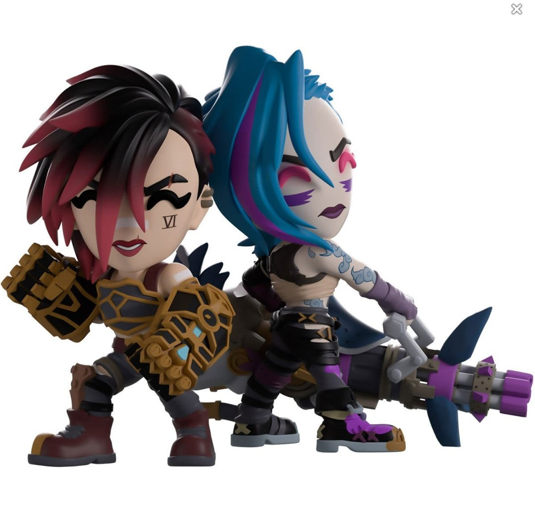 YouTooz League of Legends Vi and Jinx Figure