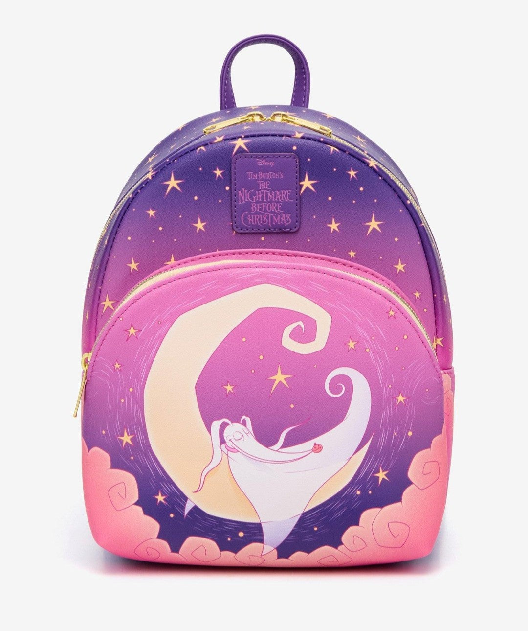 Loungefly Disney Nightmare Before Christmas Zero Half Moon Backpack