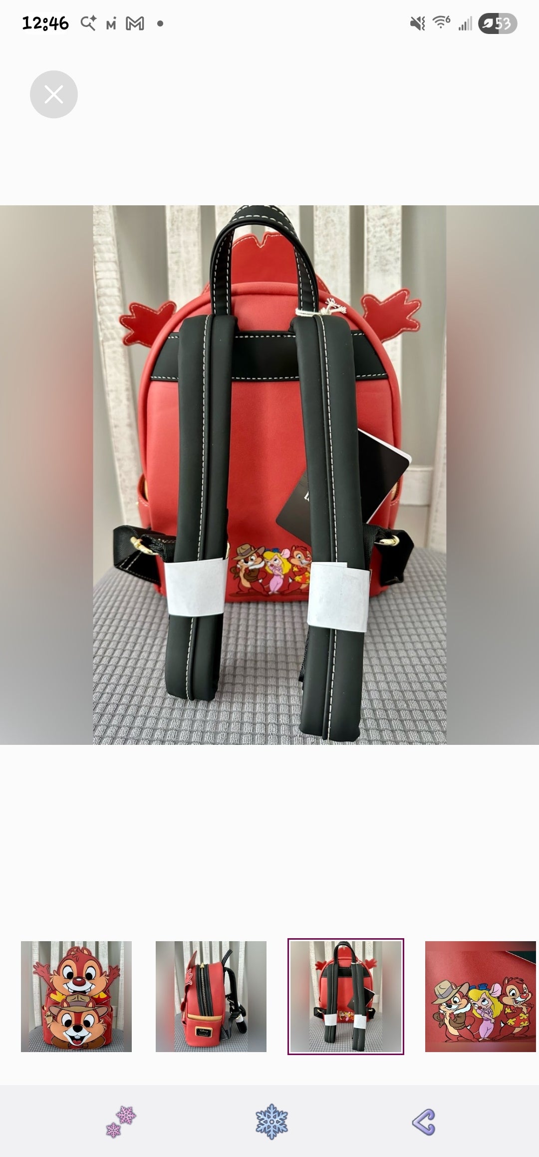 Loungefly Disney Chip and Dale Rescue Rangers Exclusive Backpack