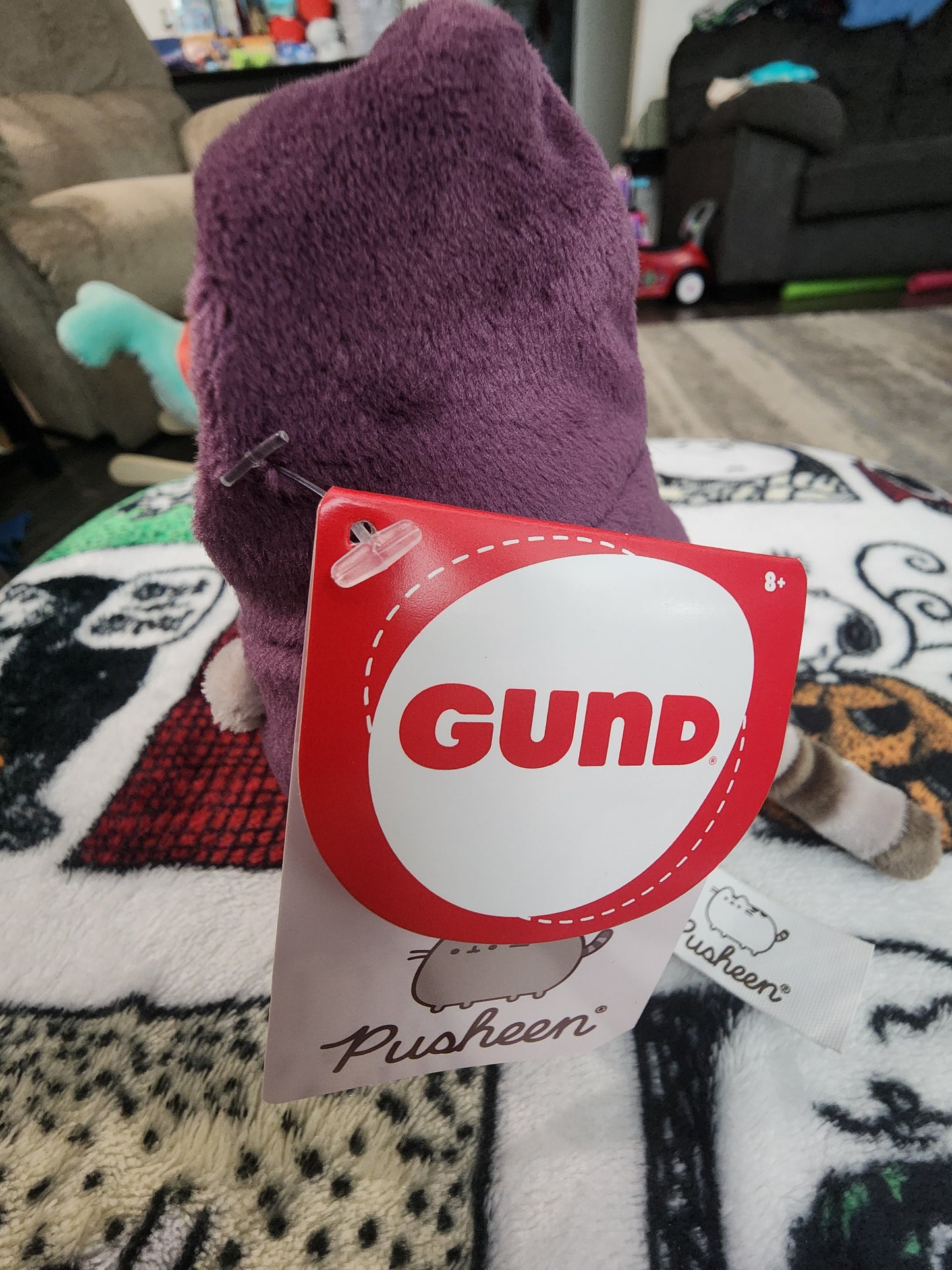 Pusheen Cat Halloween Grim Reaper Plush