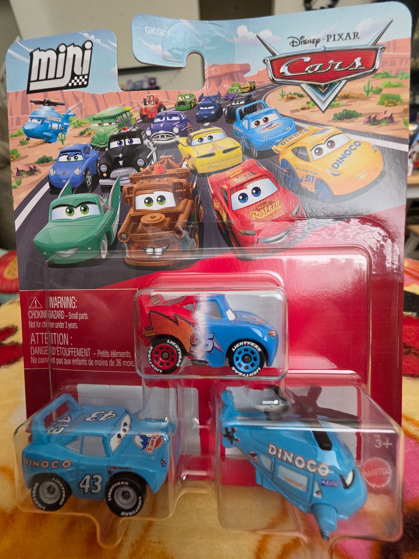 Disney Pixar Cars Mini Racers 3-Pack for 2026