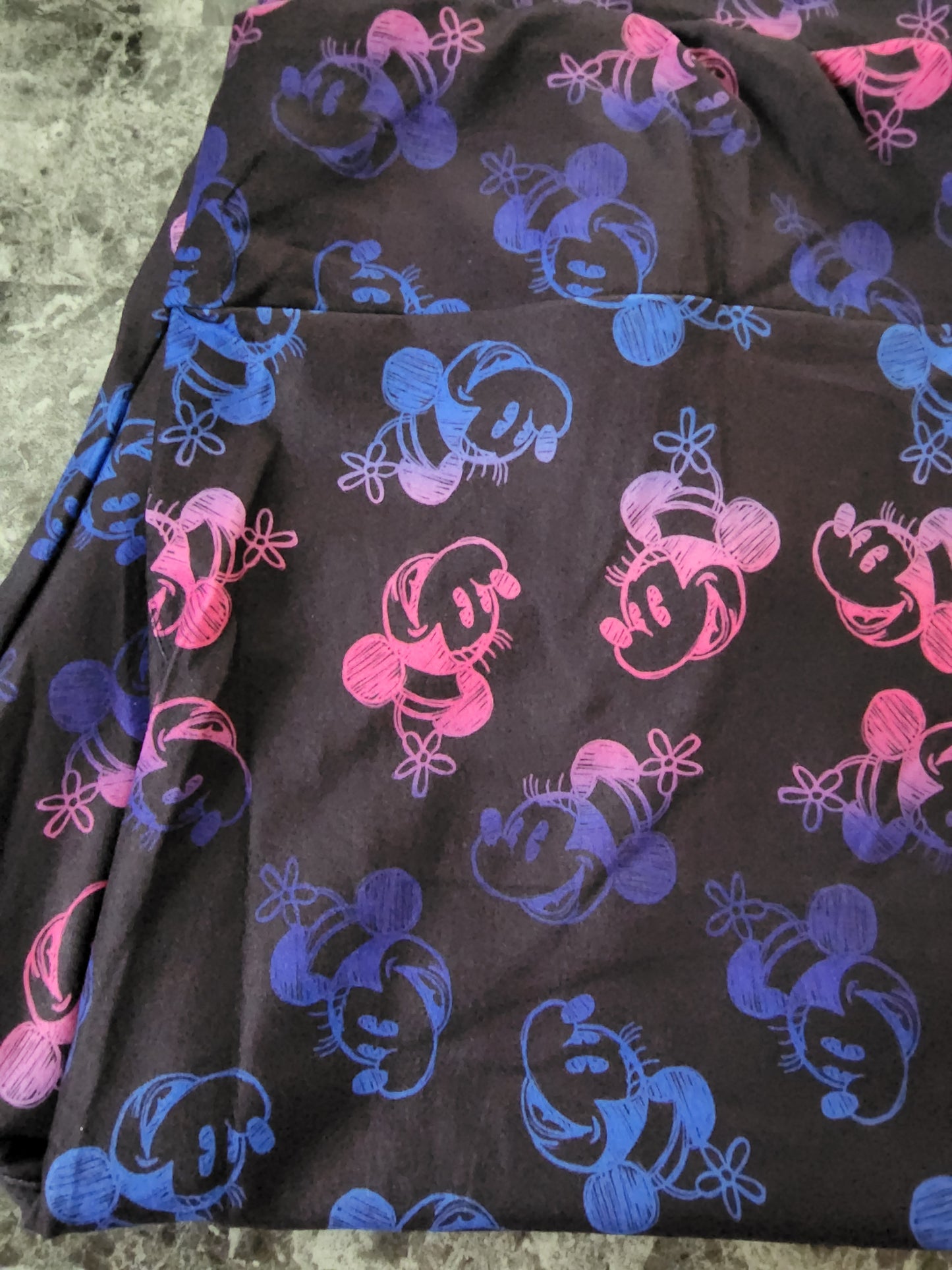 *Charlies Project Disney Minnie Mouse Ombre Capri Legging