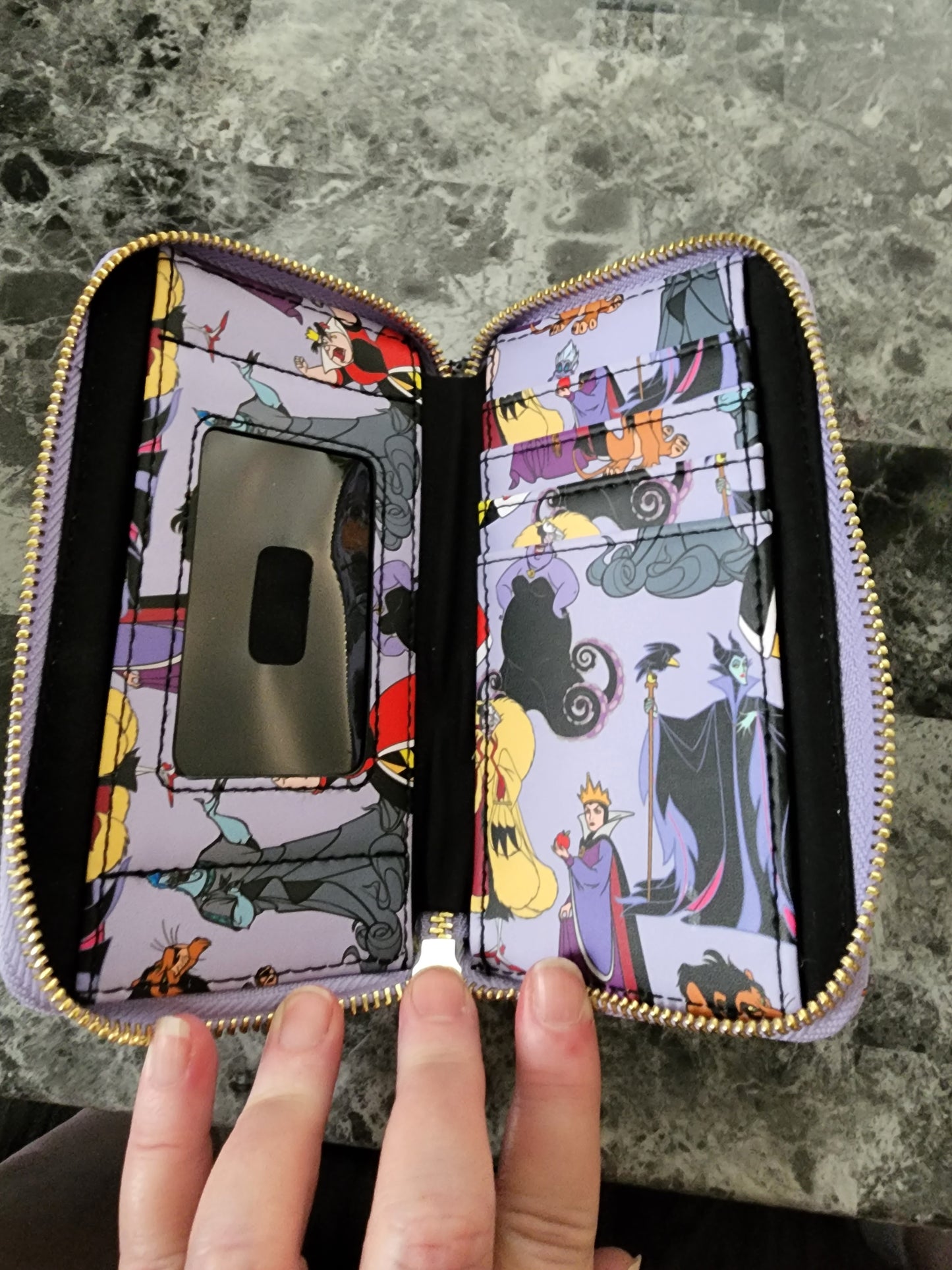 Loungefly Disney Villains Exclusive Wallet