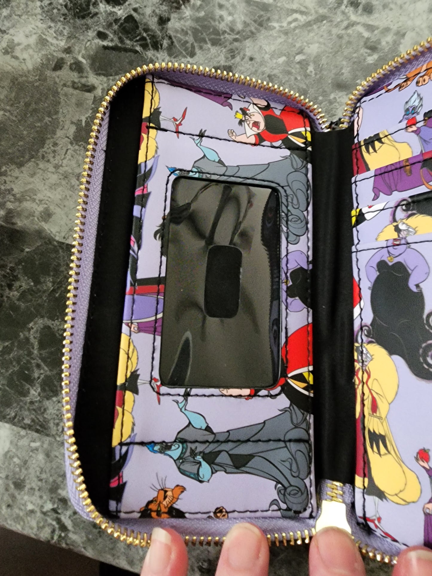 Loungefly Disney Villains Exclusive Wallet