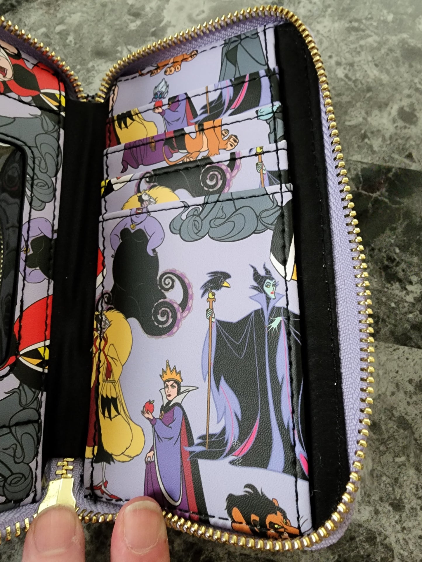 Loungefly Disney Villains Exclusive Wallet