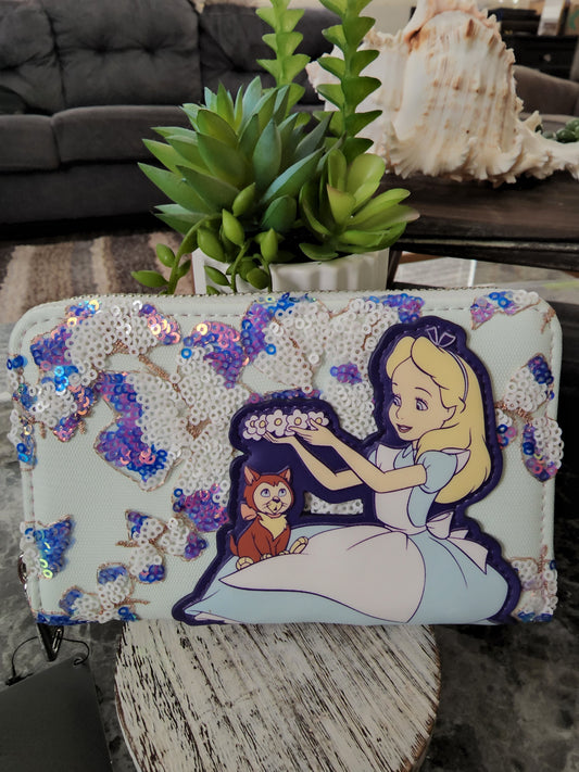 Alice and Wonderland wallet