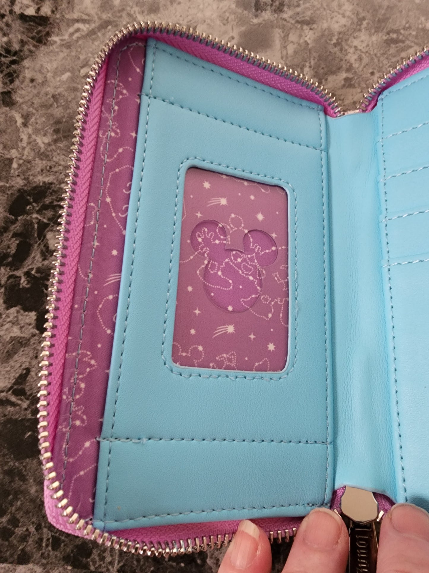 Mickey and Minnie Mouse Constellation Wallet