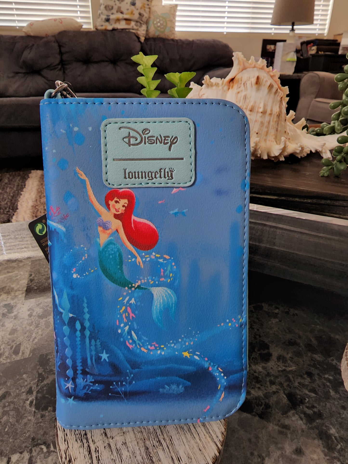 Loungefly Disney Little Mermaid Tech Wallet