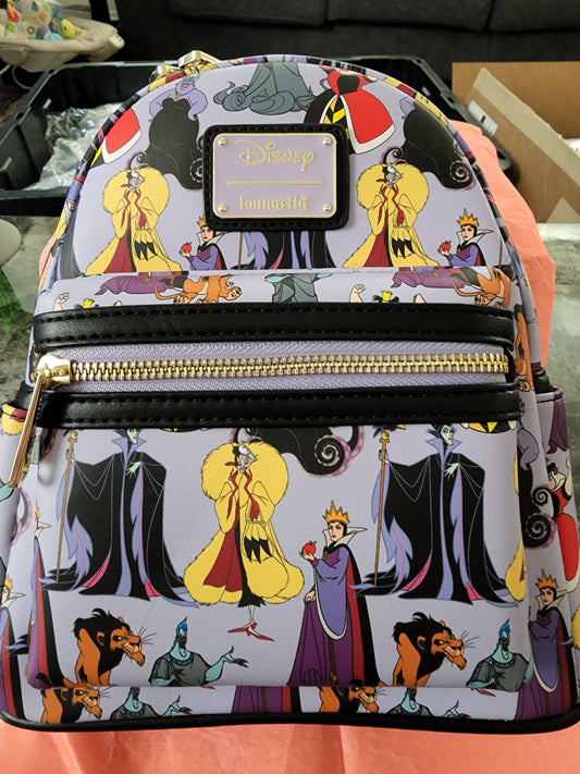 Loungefly Villains Disney Backpack