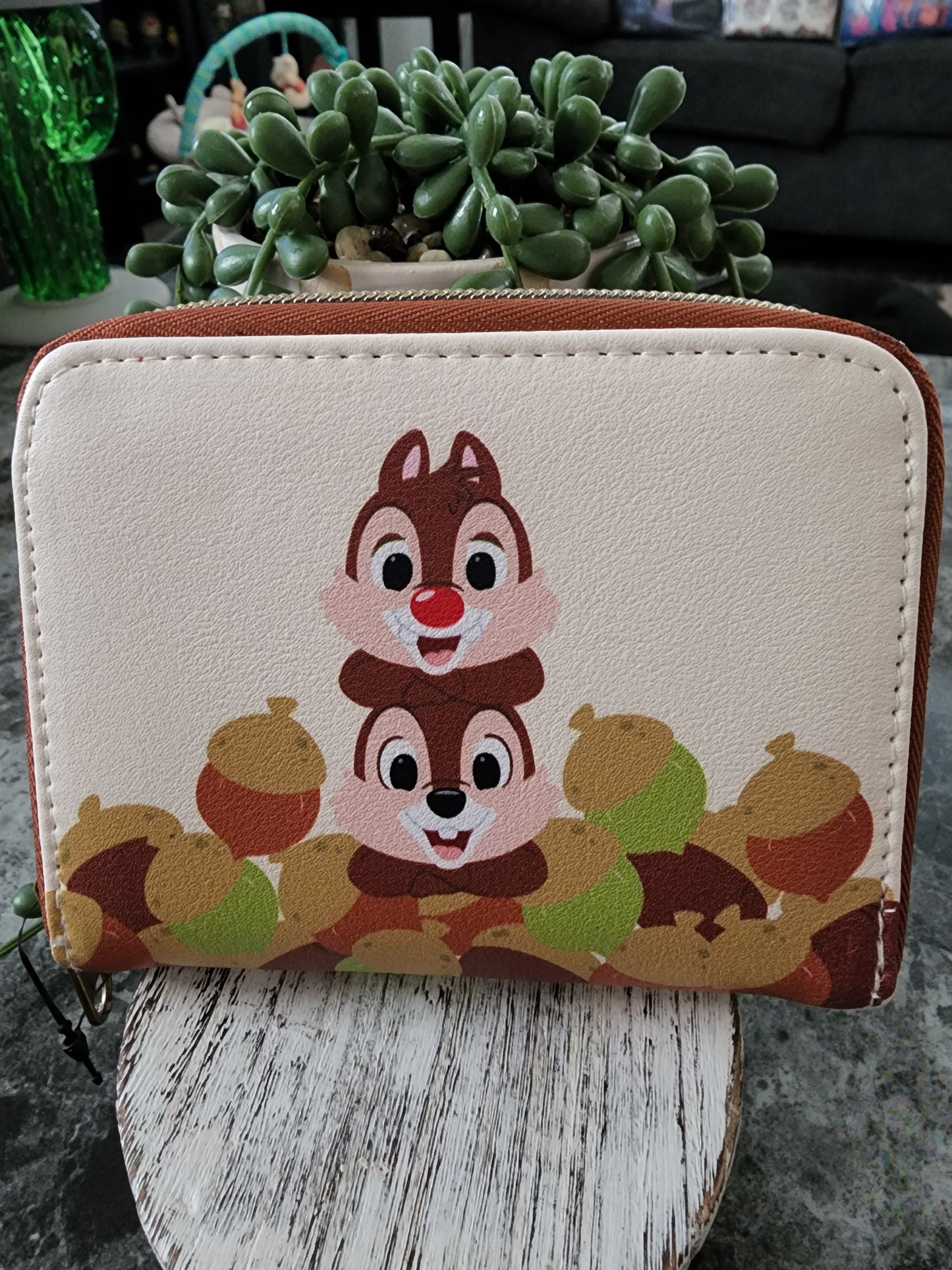 Loungefly Disney Chip and Dale Fall Acorn Wallet