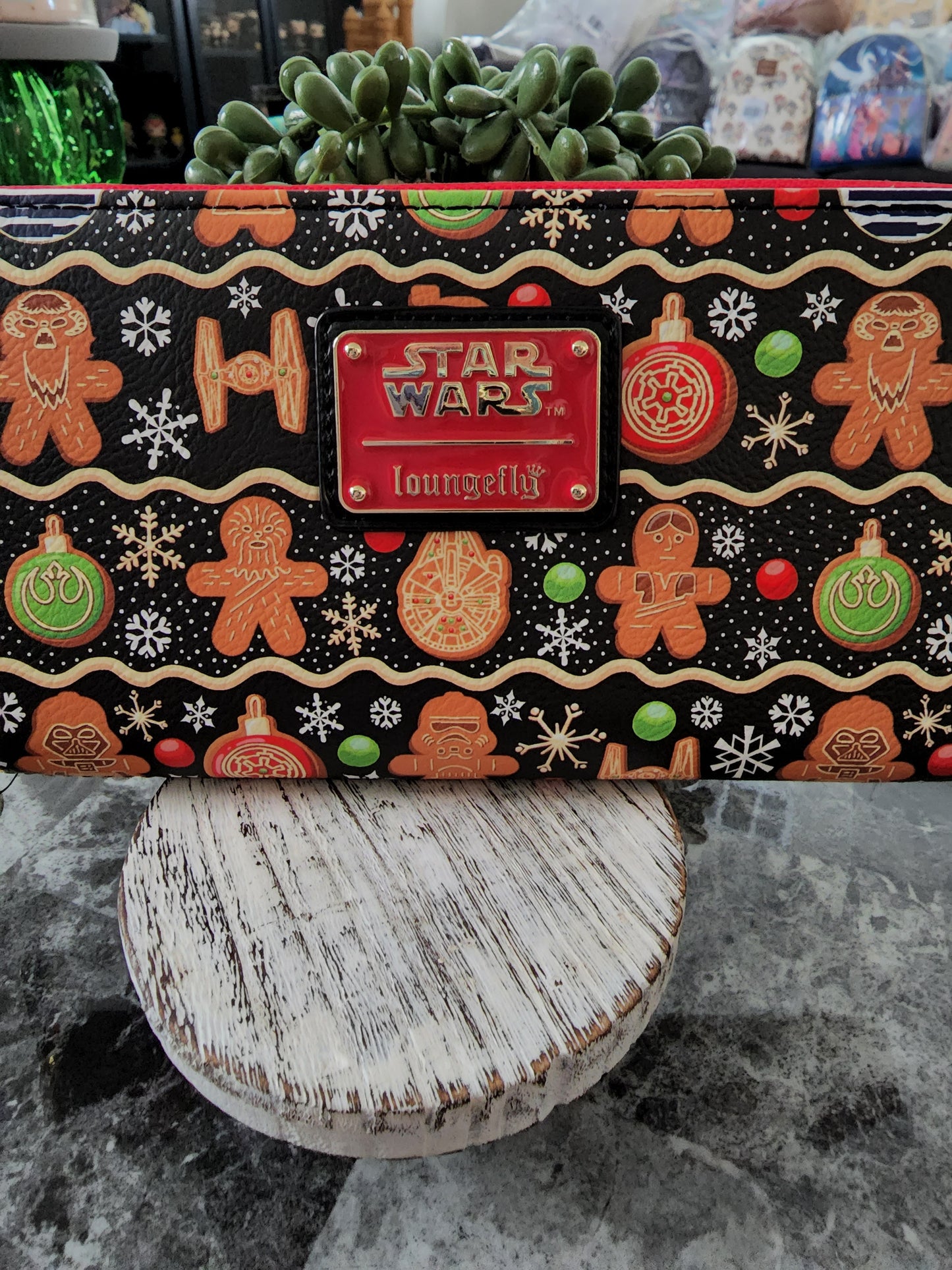 Loungefly Star Wars Gingerbread Cookie Holiday Wallet