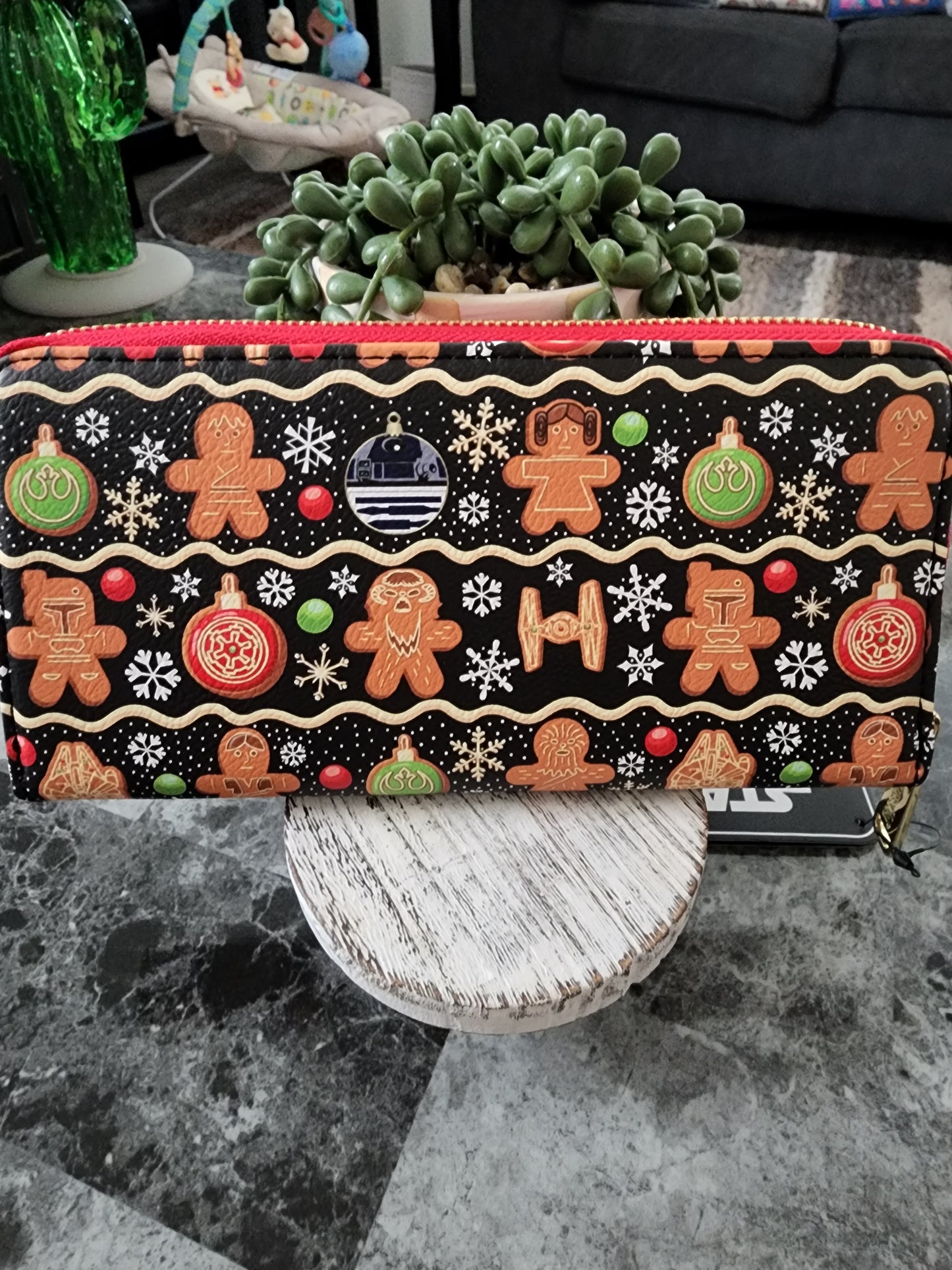 Loungefly Star Wars Gingerbread Cookie Holiday Wallet