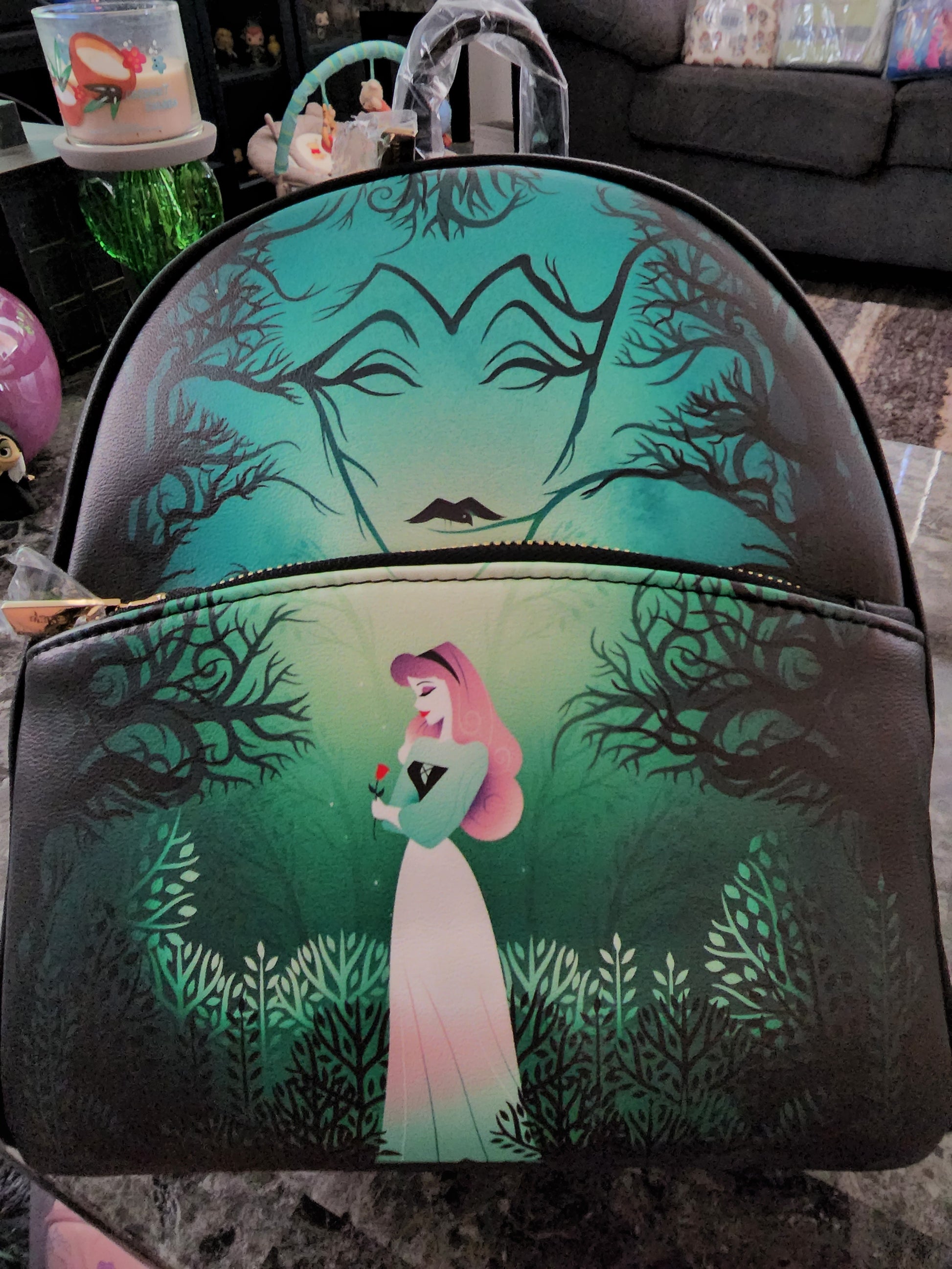 Disney Sleeping Beauty Maleficent Crossbody Bag 
