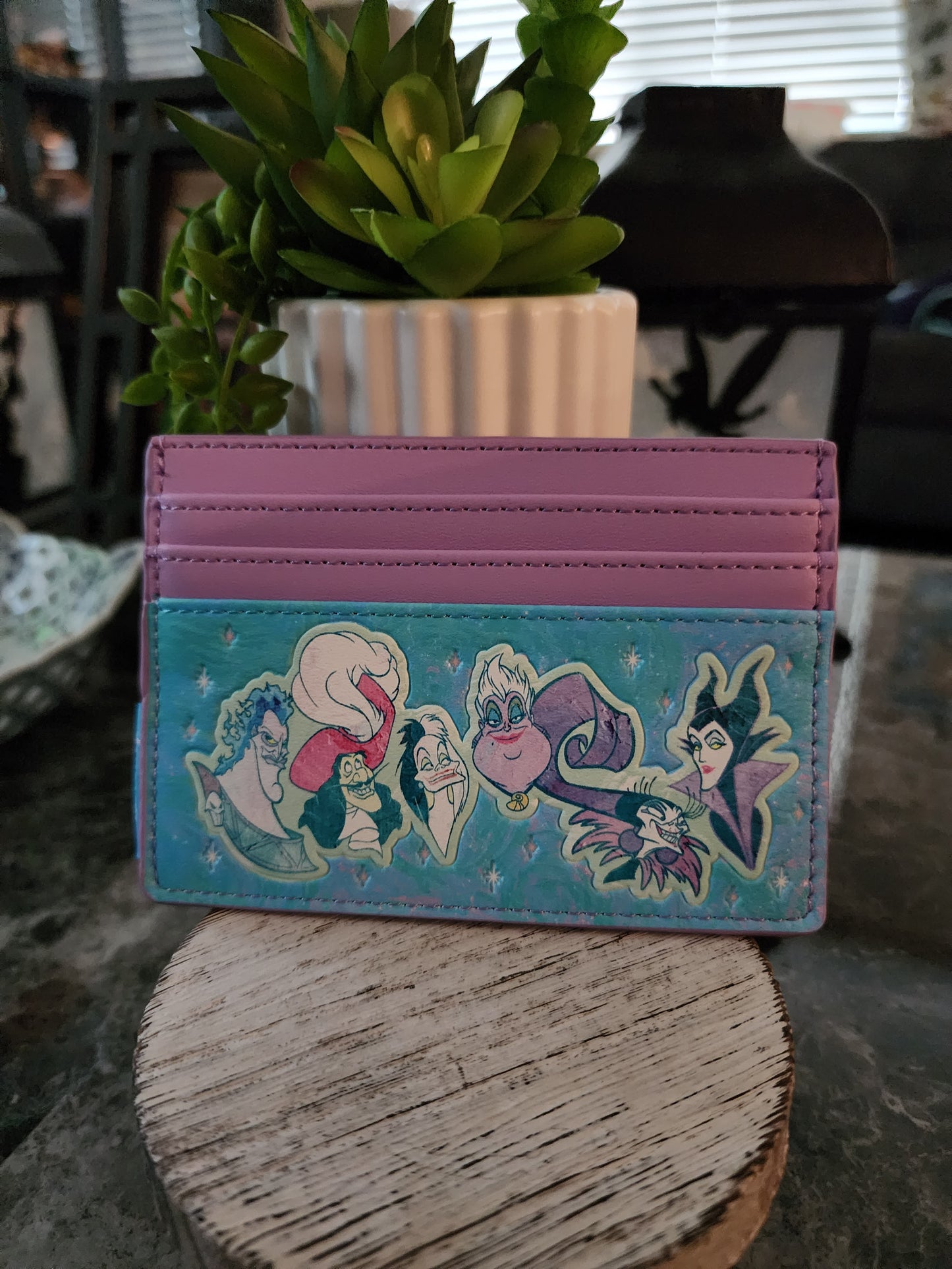 Villains Loungefly Disney card holder