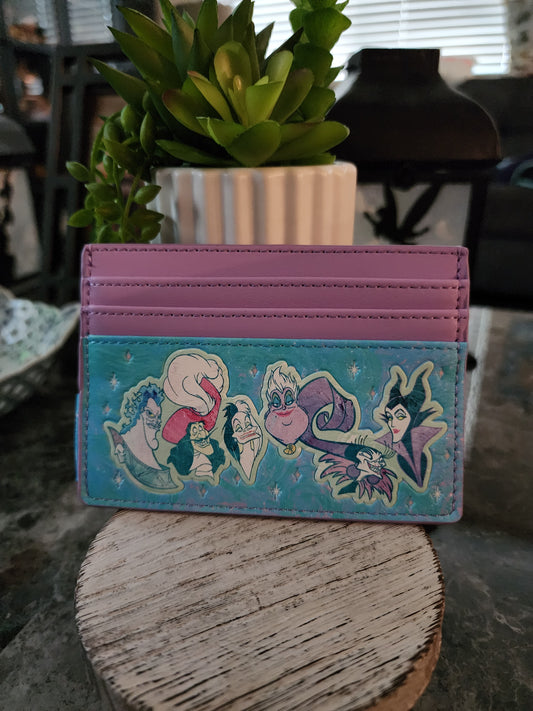 Villains Loungefly Disney card holder
