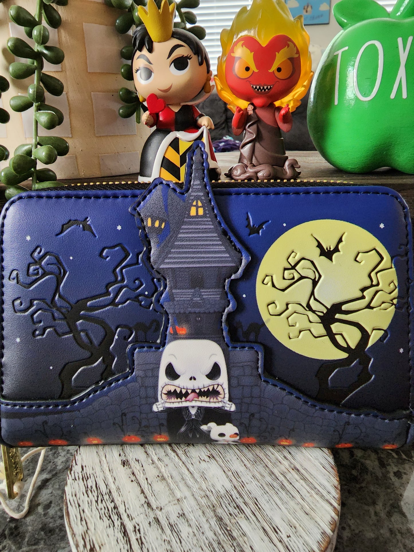 Loungefly Funko Jack Skellington and Zero Wallet